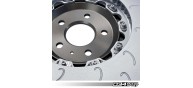 034 2-Piece Floating Front Brake Rotor Upgrade Kit B8/B8.5 S4/S5 